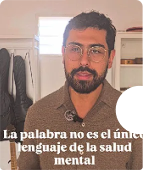 Terapeuta explica que la palabra no es el único lenguaje de la salud mental